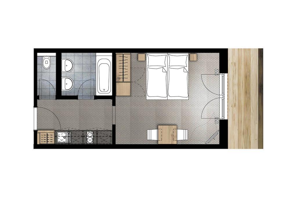 Gurglhof Apartmenthaus 오베르구르글 객실 사진